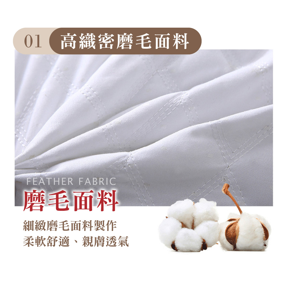 [ Pure Sleep純好眠 ] 羽絲絨飯店枕芯, , large