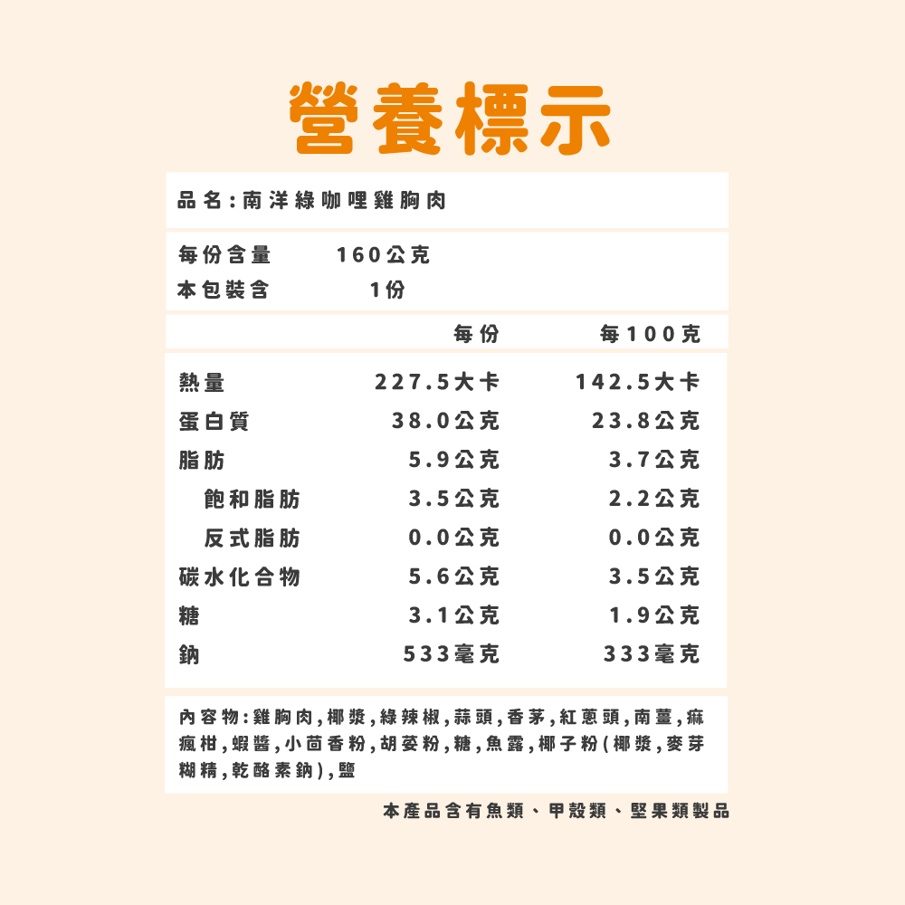 南洋綠咖哩 雞胸肉, , large