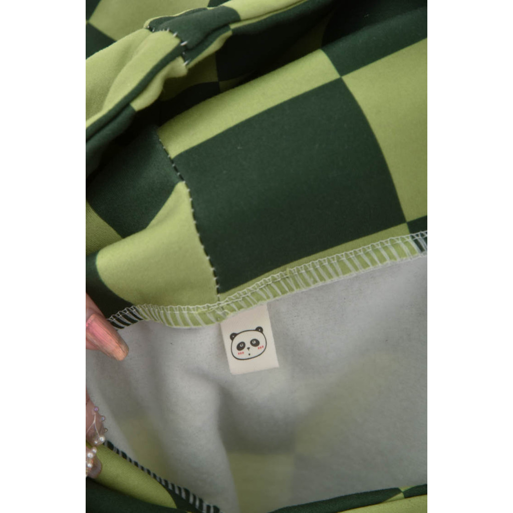 (F) 連帽綠色長袖上衣二手衣, , large