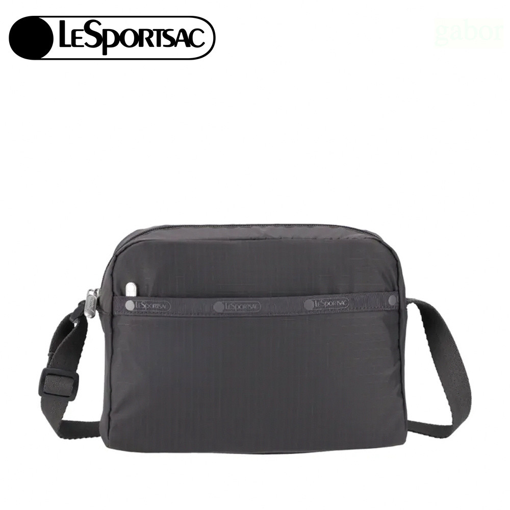 LeSportsac DANIELLA CROSSBODY 拉鍊斜背包 側背包 送禮-夜幕灰, , large