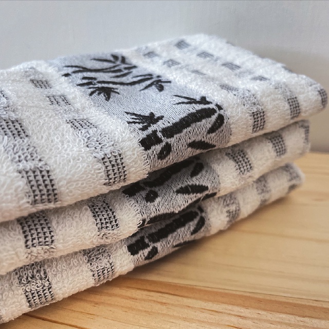 [Kaimei Cotton Industry] 6 in the group MIT made in Taiwan 24 taels of top quality combed cotton antibacterial and deodorizing pure cotton bamboo charcoal towels, , large