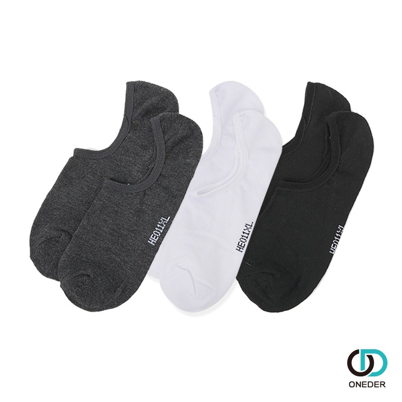 加大素面短襪 棉襪 隱形襪 26-30公分 WE-HE011【旺達棉品】, 黑-加大, large