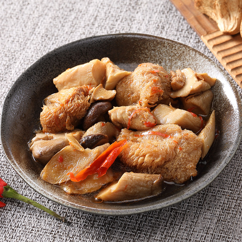 【旺洋生技】素食綜合菇獨享包兩種平均共10包(三杯/230g/麻油/450g/包)(免運費), , large