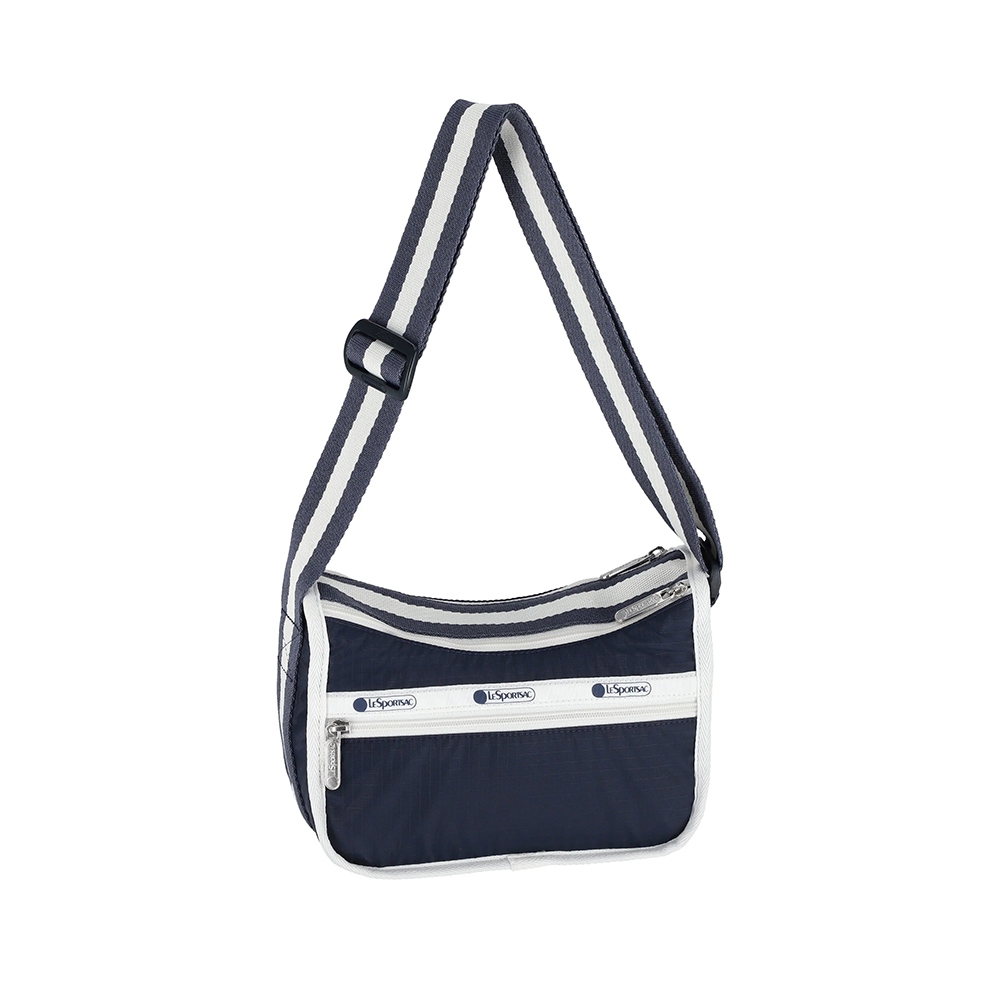 Lesportsac Small Everyday Bag 小型斜背包 送禮推薦-滾邊深海藍, , large