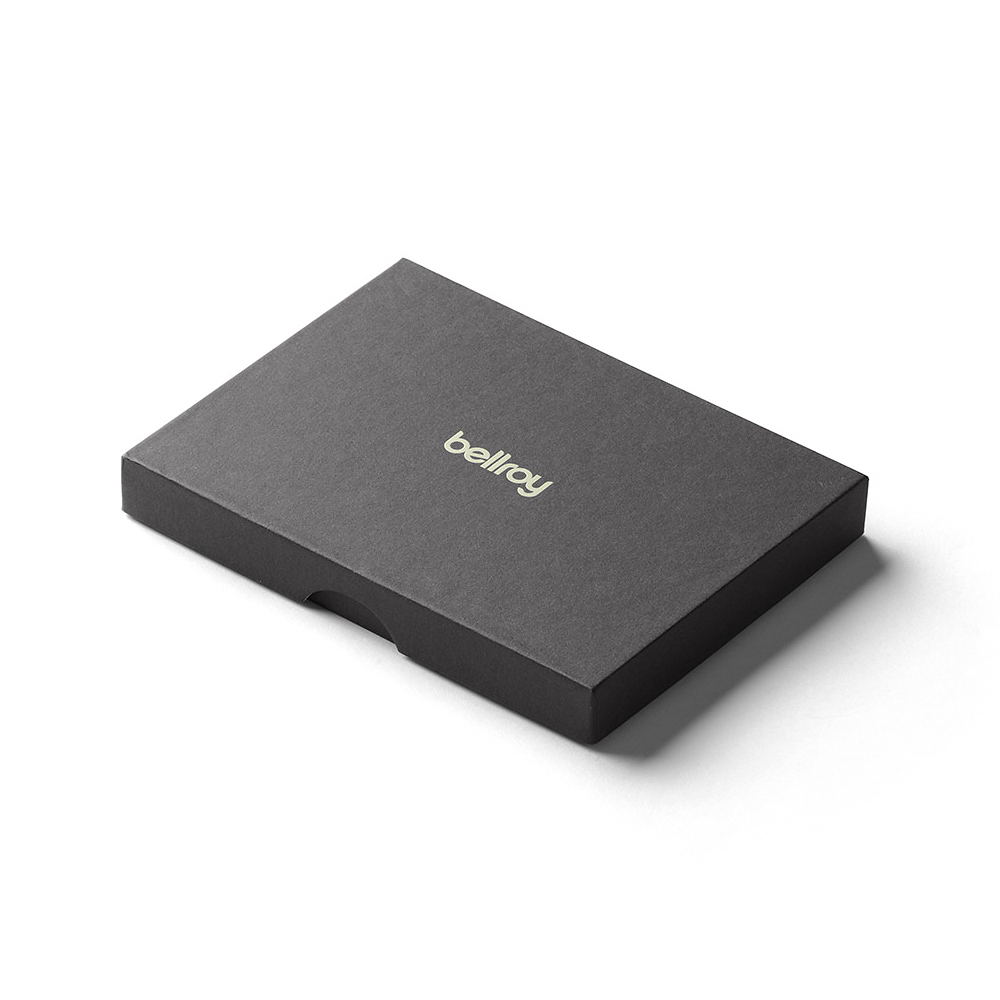 |快速出貨|Bellroy 小錢包 卡片收納包 拉鍊包 零錢包 優質環保皮革-外灰/內鈷藍, , large