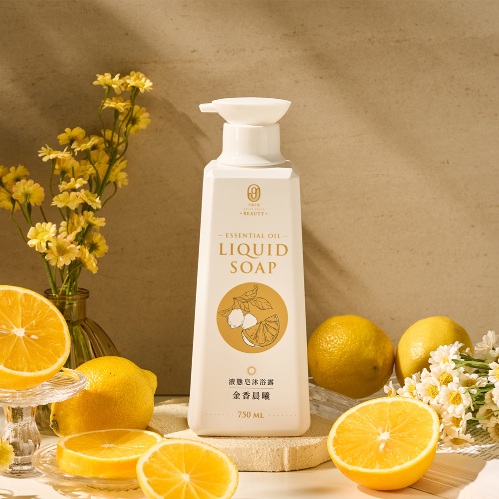 【谷溜BEAUTY】精油液態皂-750ml+200ml(暮藍花香/金香晨曦)(可備註香氣), , large