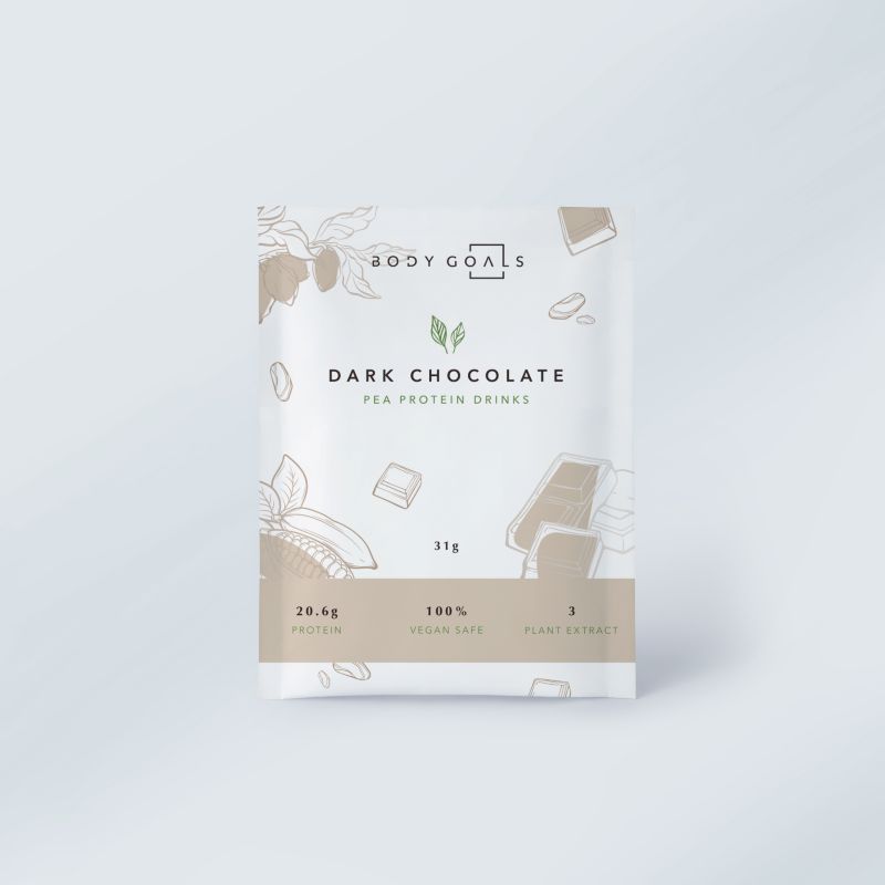 [Body Goals]多效豌豆蛋白飲-綜合口味 隨手包12入組(31g/包，12包/盒), , large