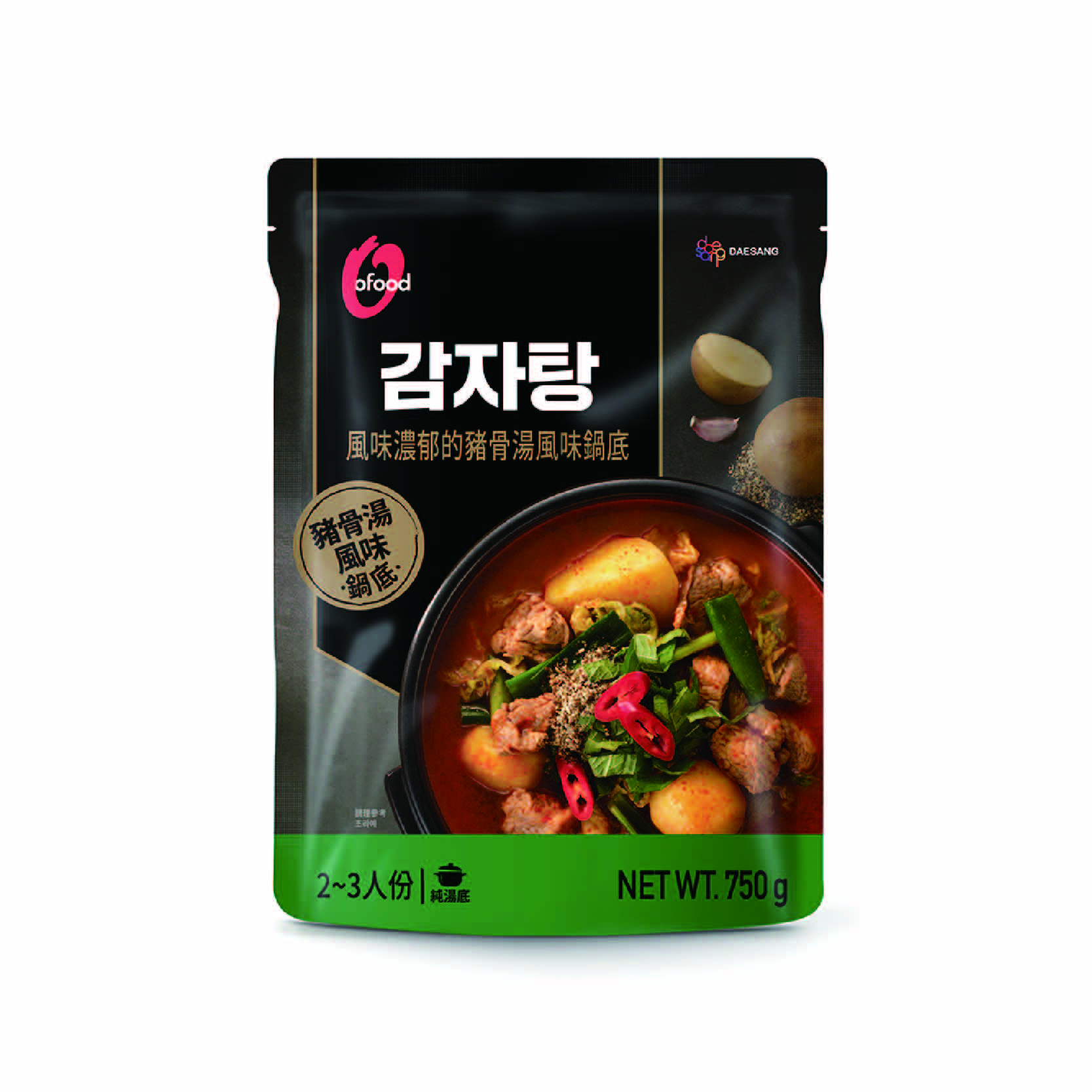 [敬永食品]ofood-豬骨湯風味鍋底750g, , large