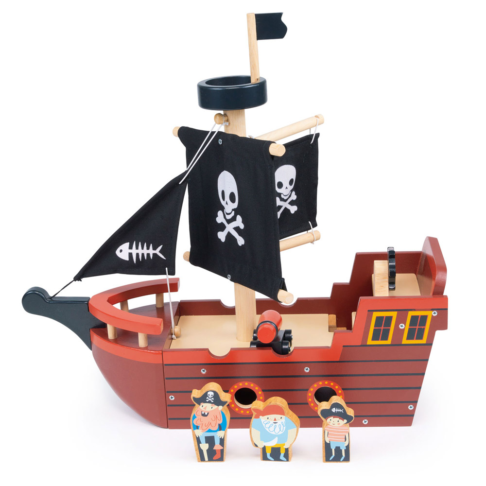 【Mentari】Fishbones Pirate Ship, , large