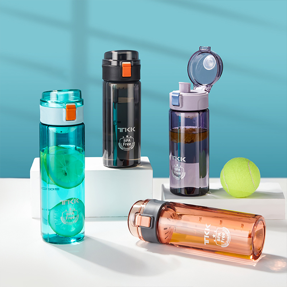 【TKK】美國進口Tritan辛格系列 手提式 運動水壺450ML(直飲口設計)-任選色, , large