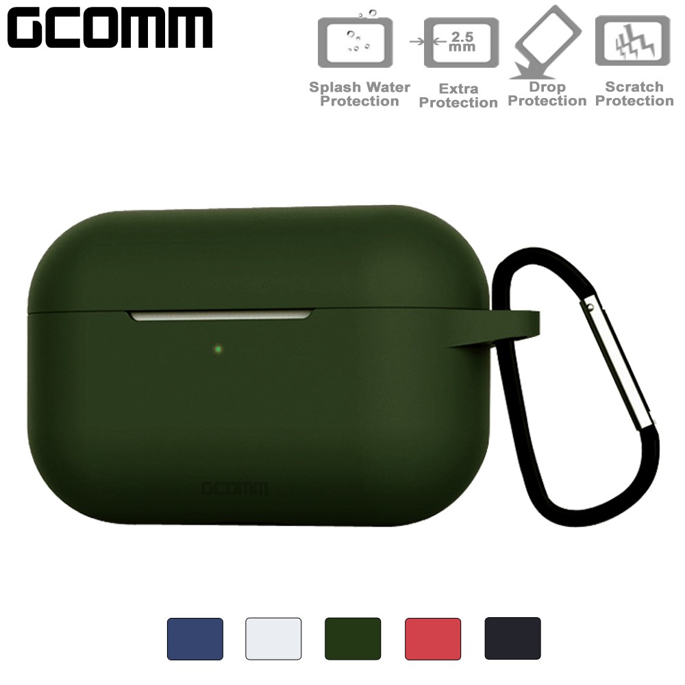 GCOMM AirPods Pro 增厚增強保護套 Simplisme 海藻綠