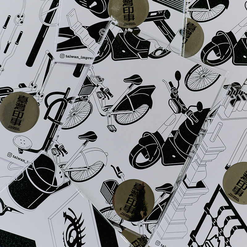Taiwan Impress Postcard Set, , large