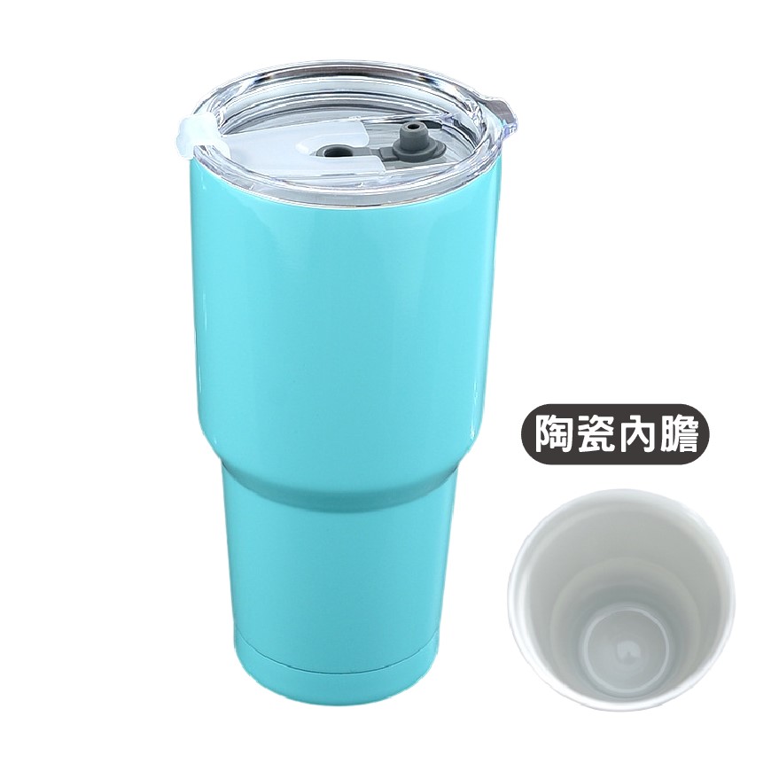 【Chuang Yi】Ceramic Stainless Steel Ice Cup, , large