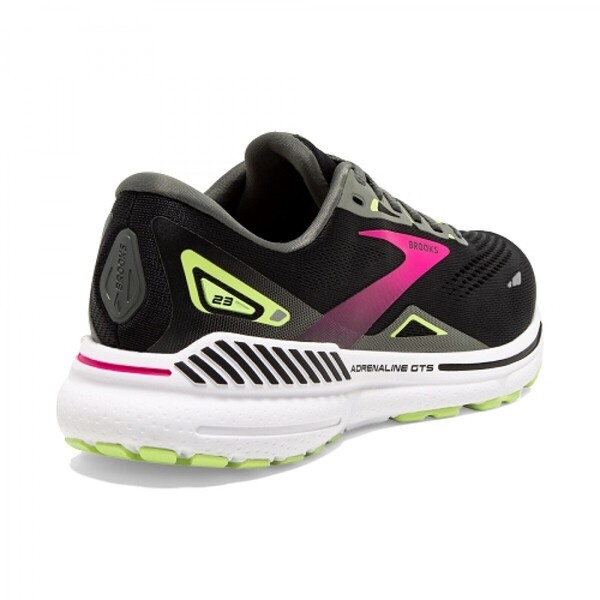 Brooks Adrenaline Gts 23 女 慢跑鞋 腎上腺素系列 支撐型 寬楦 黑 [1203811D037], , large