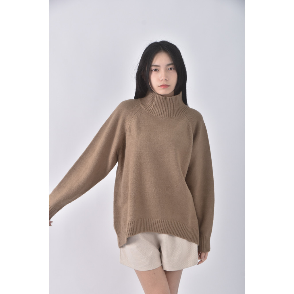 (XL) lowrys farm高領綠色毛衣二手衣, , large