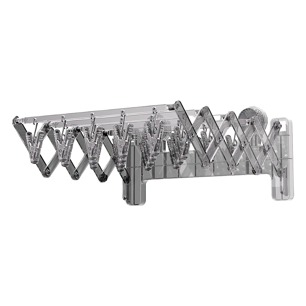 【上手家居】曬襪架-透明白(曬衣夾/曬襪子/曬襪夾/襪子夾/襪子架), , large