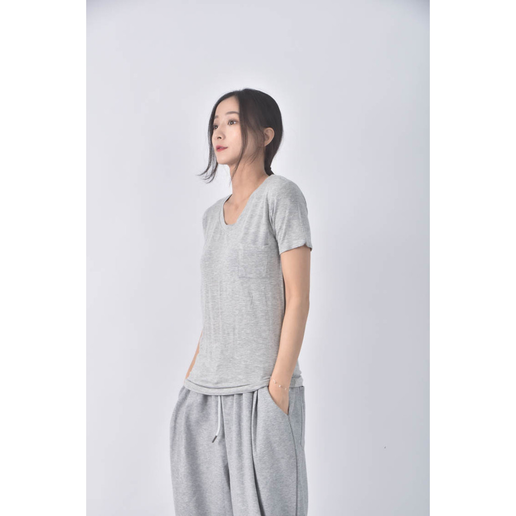 (S) w liang灰色短袖上衣二手衣, , large