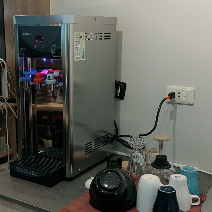 【麗水生活】BOQUN 博群 BQ-971 冰溫熱三溫桌上型飲水機 搭配過濾器 卡式RO6道逆滲透, , large