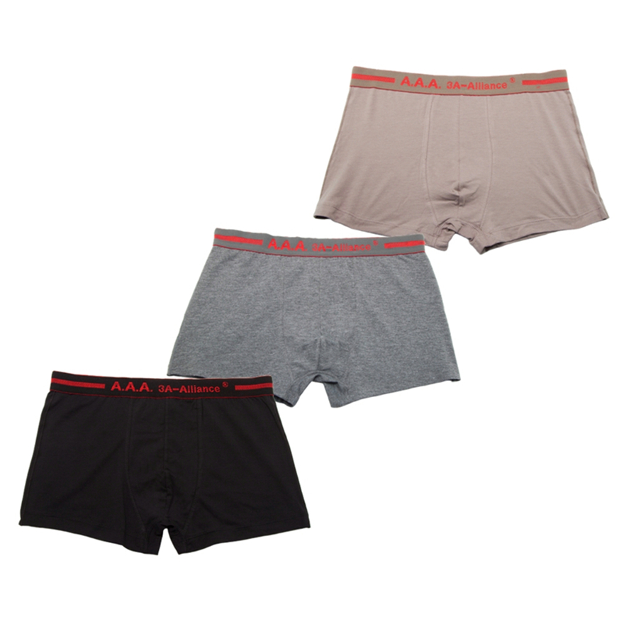 Men's Underpants, 黑色,M號, large