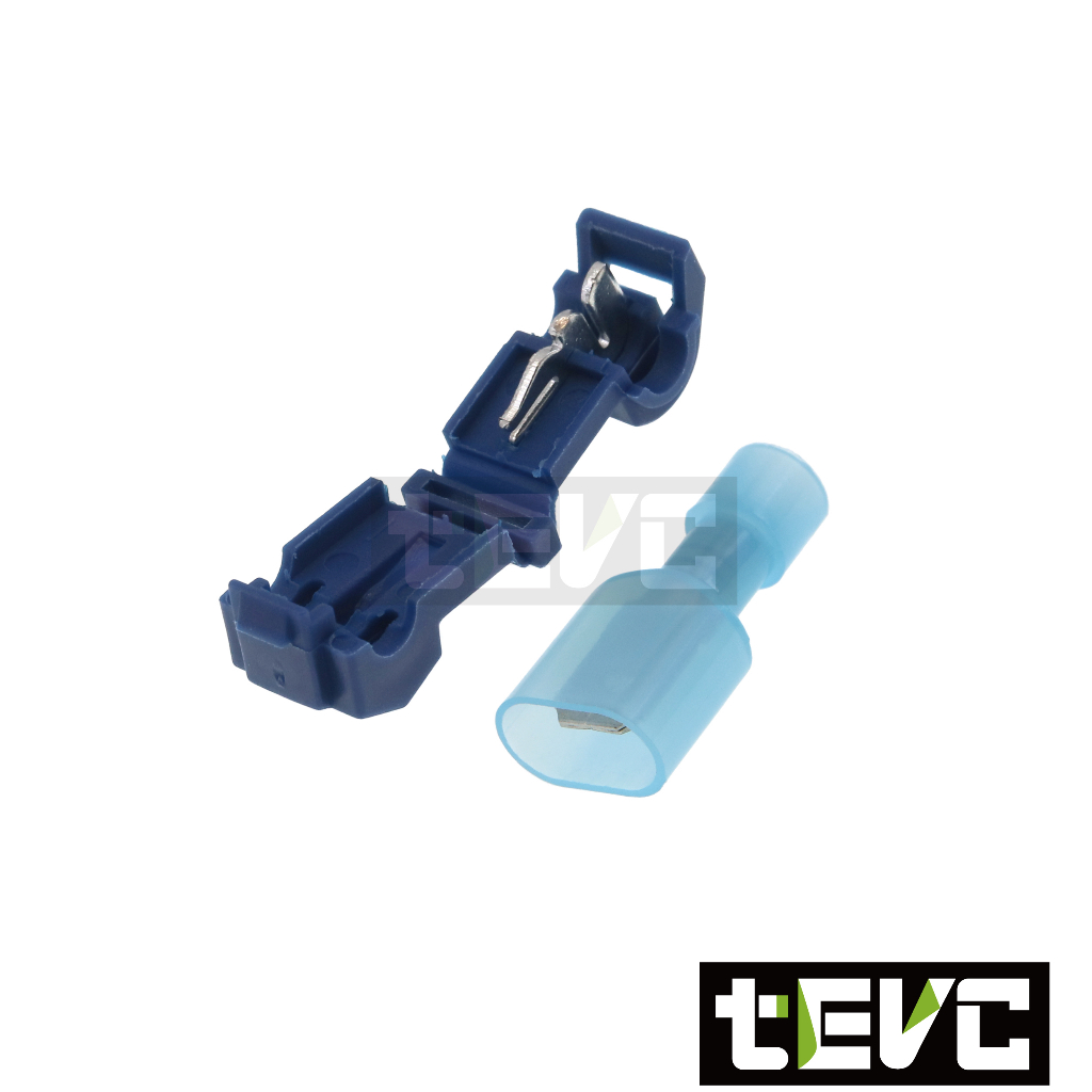 《tevc》K021 猴形夾  T型夾-藍(1.5~2.5mm&sup2;), , large