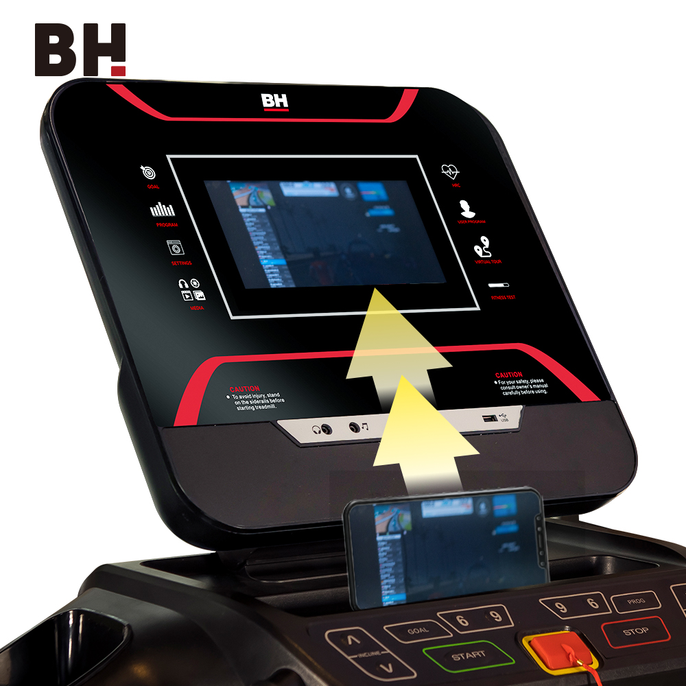 【BH歐洲百年品牌】RS800 TFT 智能變頻跑步機, , large