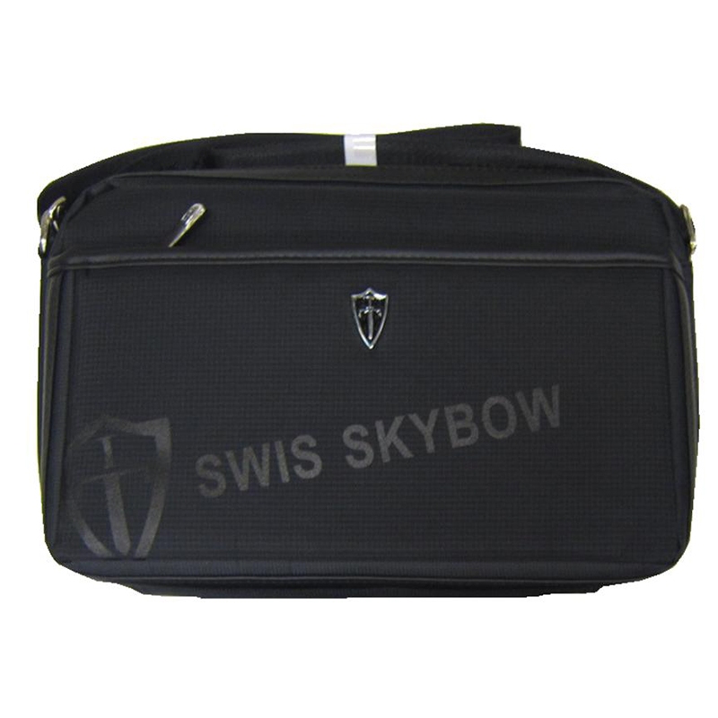 ~雪黛屋~SKYBOW 斜背包大容量可A4紙二主袋+外袋共四層防水尼龍布肩背斜BSS5001420720(大), , large