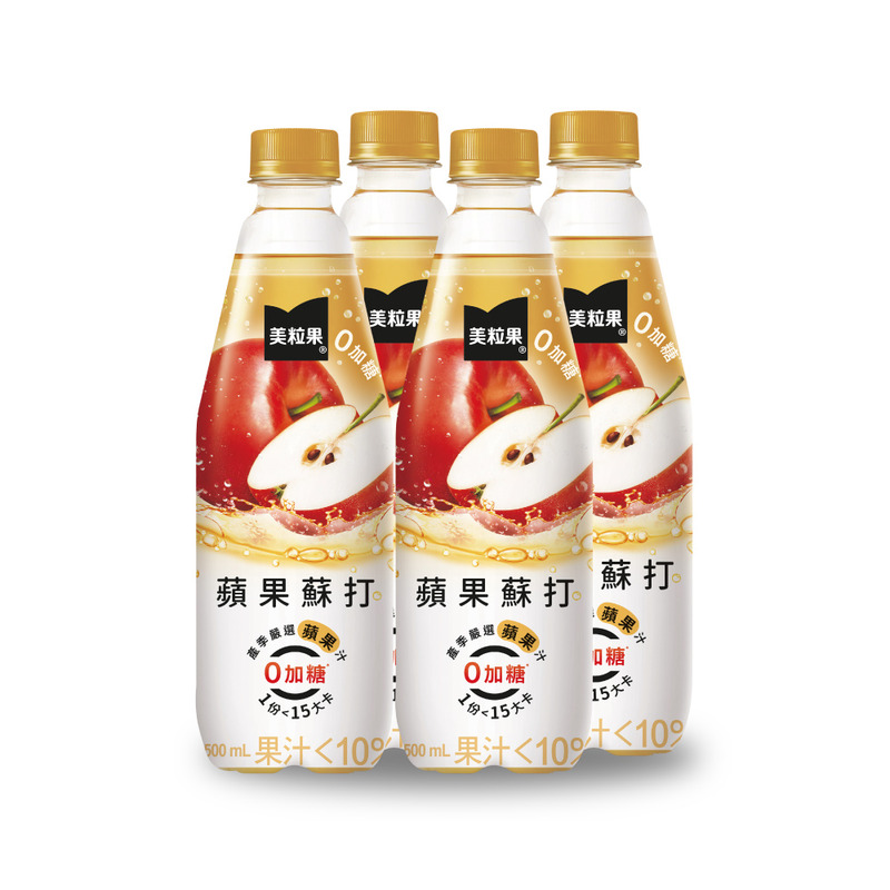 Minute Maid Zero Sugar Apple Soda 500ml, , large