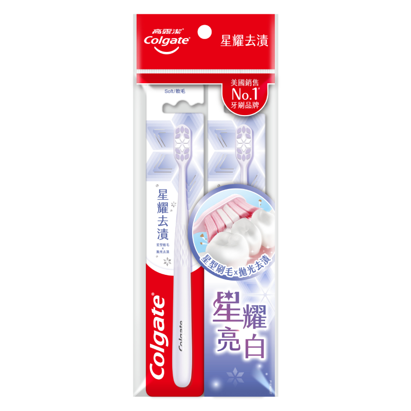 Colgate Snowflake Toothbrush twin pack, , large