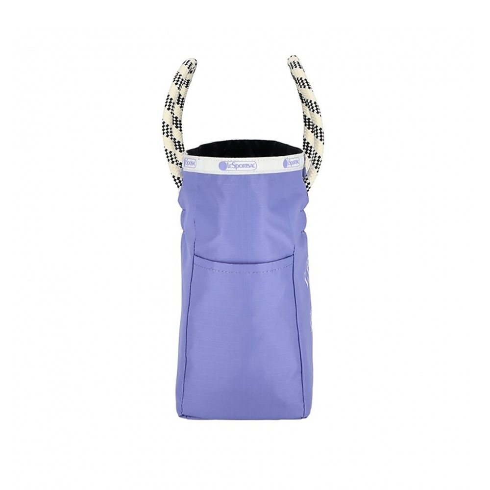 |快速出貨|Lesportsac Medium 2 Way Tote 中型雙面托特包/ 藍紫色簡約風, , large