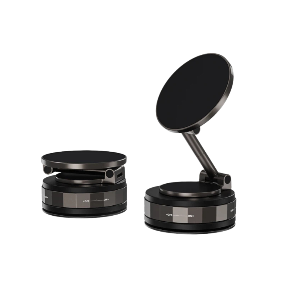 【A&R】黑科技PRO無懈可擊360&deg;旋轉磁吸車用T30手機架 黑旋風, , large