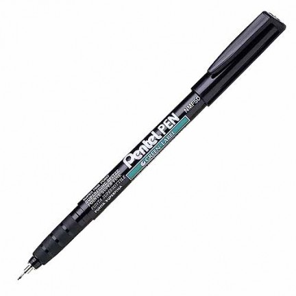 【 Pentel 飛龍 】極細字環保油性筆  0.6mm /支 NMF50 - 多款可選, , large