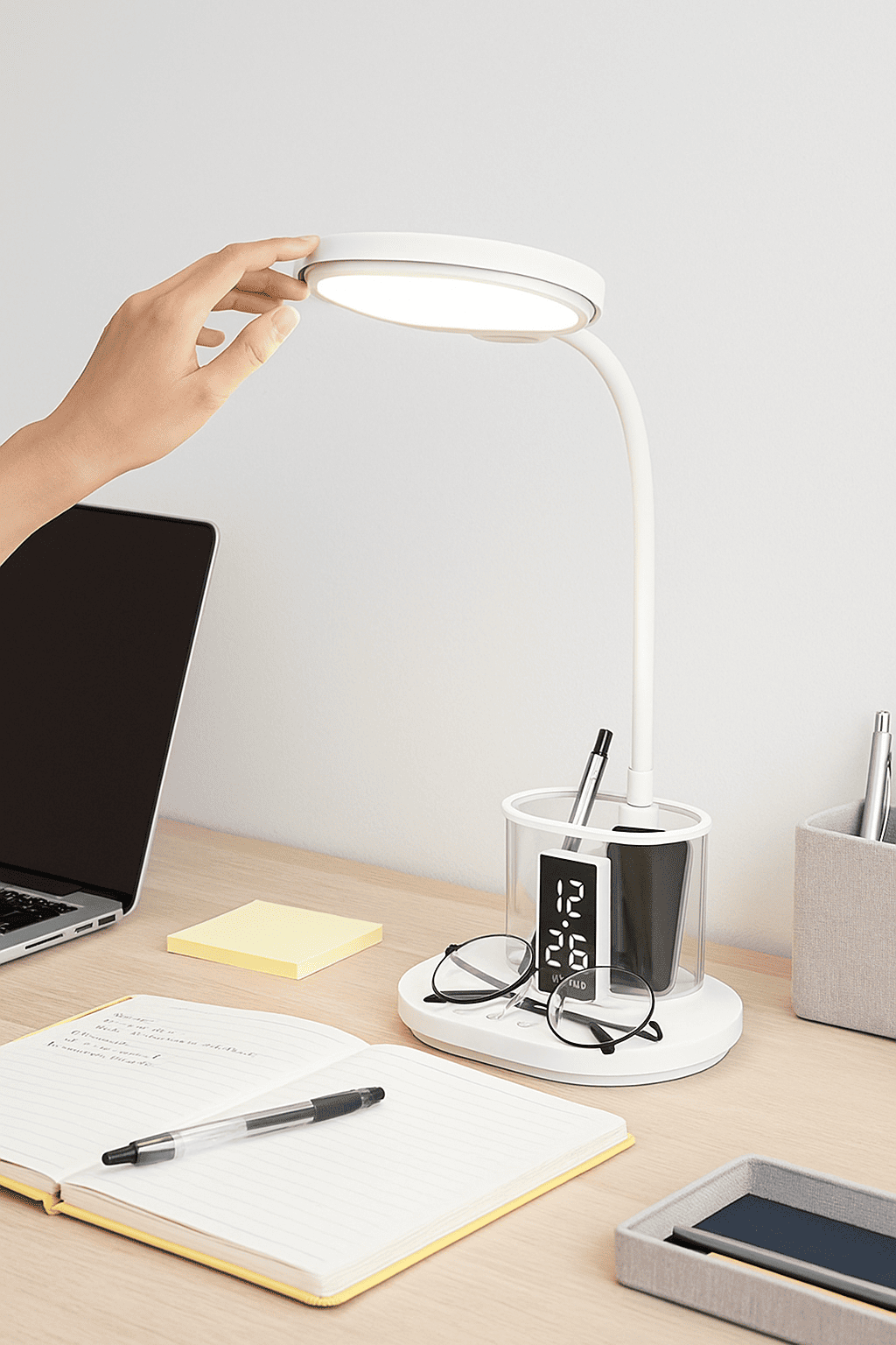 [梅斐國際]天光—采蝶LED多功能檯燈(免運), , large