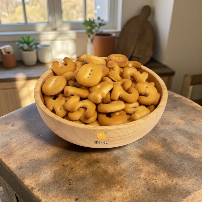 GAN XIN LIAN PIN - Crunchy Number Biscuits（200g）, , large