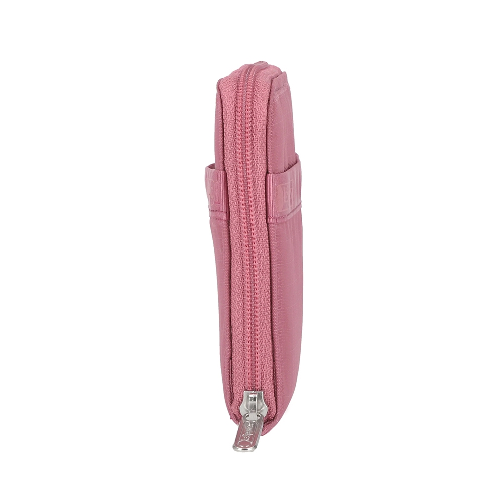 |快速出貨|Lesportsac Compact Zip Wallet 極簡輕薄錢包 送禮-桃紅色, , large