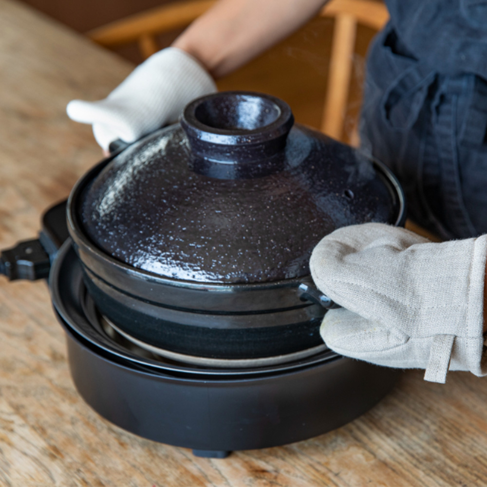 siroca Nagatanien Iga-yaki Electric Donabe Rice Cooker, , large