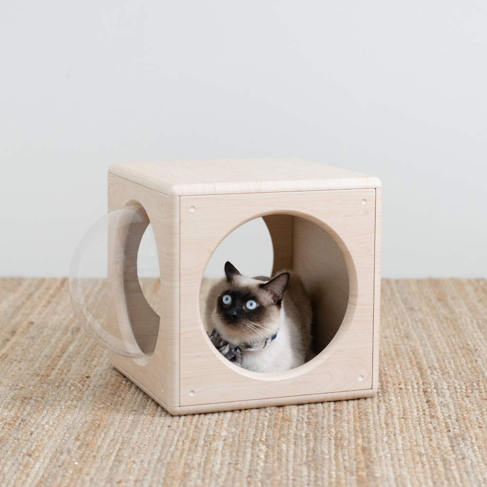 【paipaipets】 Wooden Cube - Style S