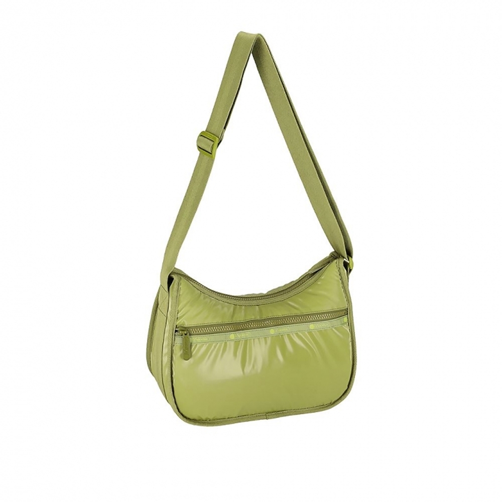 |快速出貨|Lesportsac Classic Hobo 經典斜背包/ 亮面橄欖綠, , large