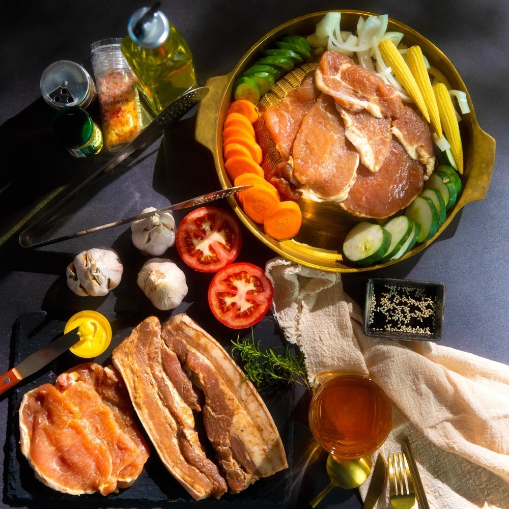 【氣炸人生】立大精品肉舖_鹹豬肉300g, , large