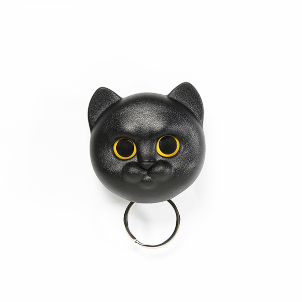 Neko Cat Key Holder- Black, , large