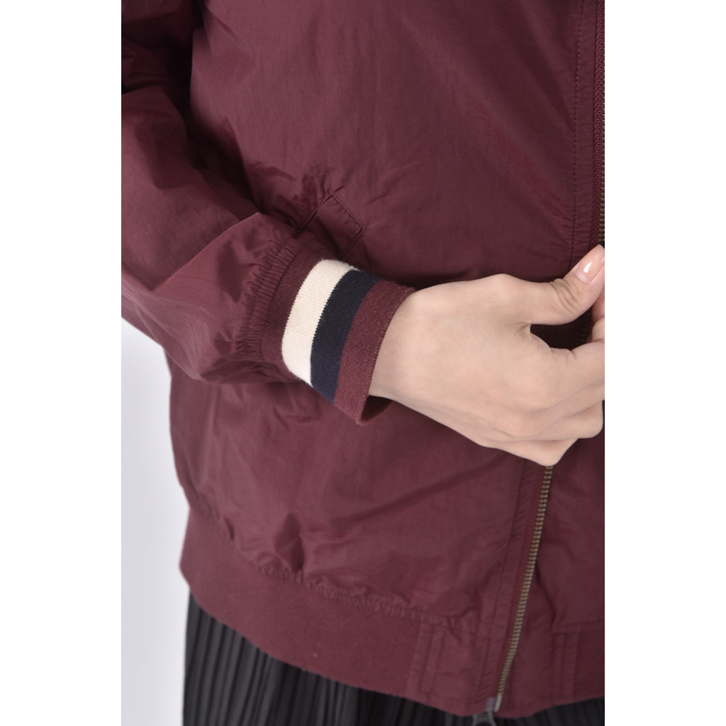 (M) uniqlo質感棉質紅色外套二手衣, , large