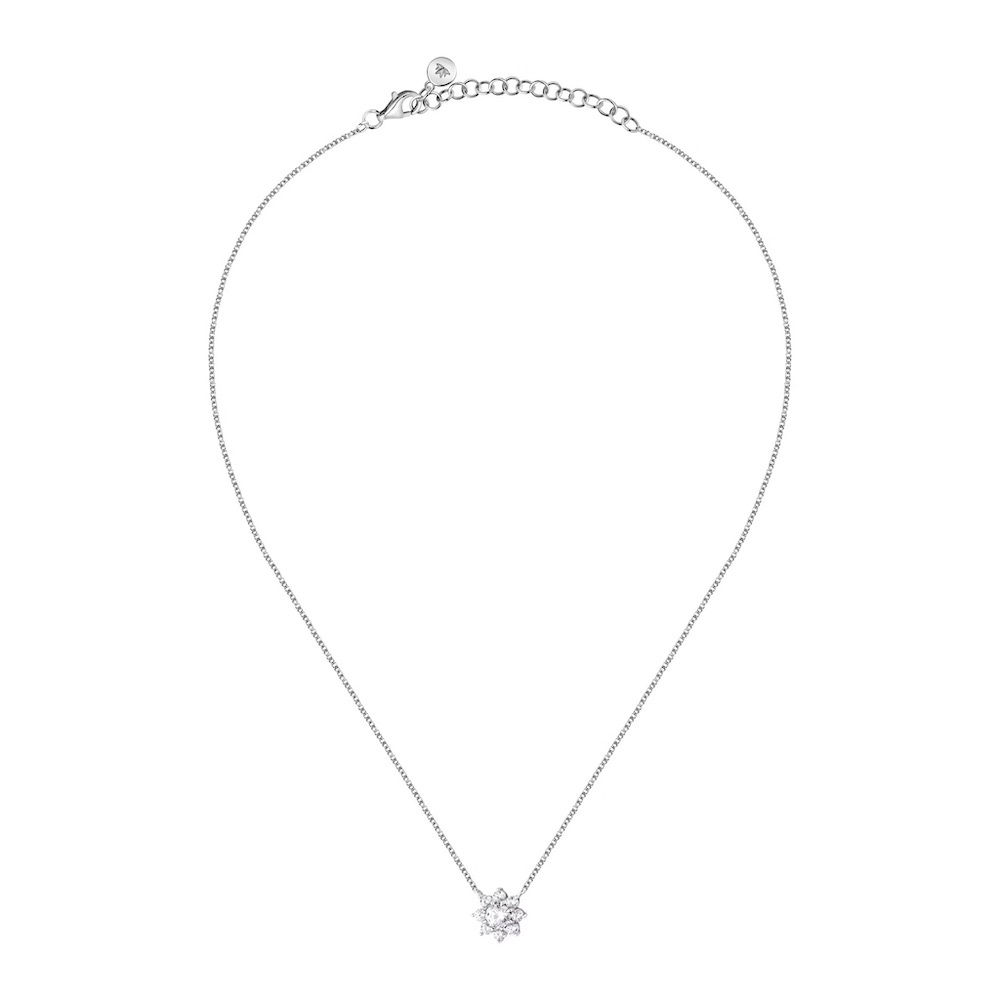 【MORELLATO】Tesori 925純銀小花項鍊 SAIW184, , large