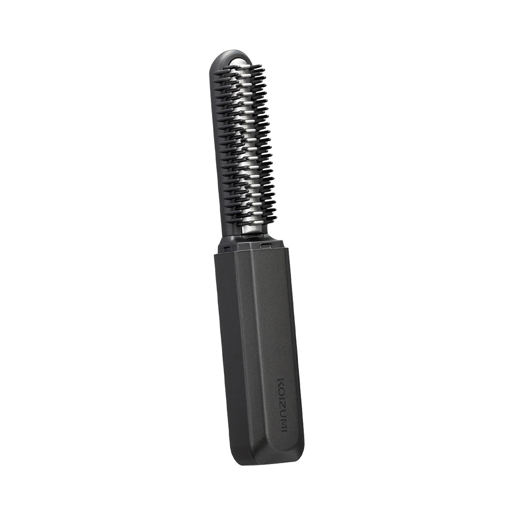 【可易家電】日本KOIZUMI小泉成器 mini瀏海梳-黑色 KHR-G420-KE (原廠公司貨), , large