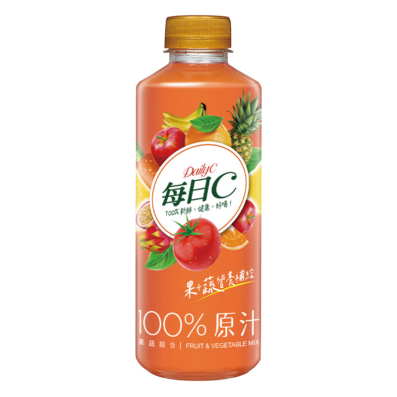 Daily C 100 FruitVegetable Juice, , large