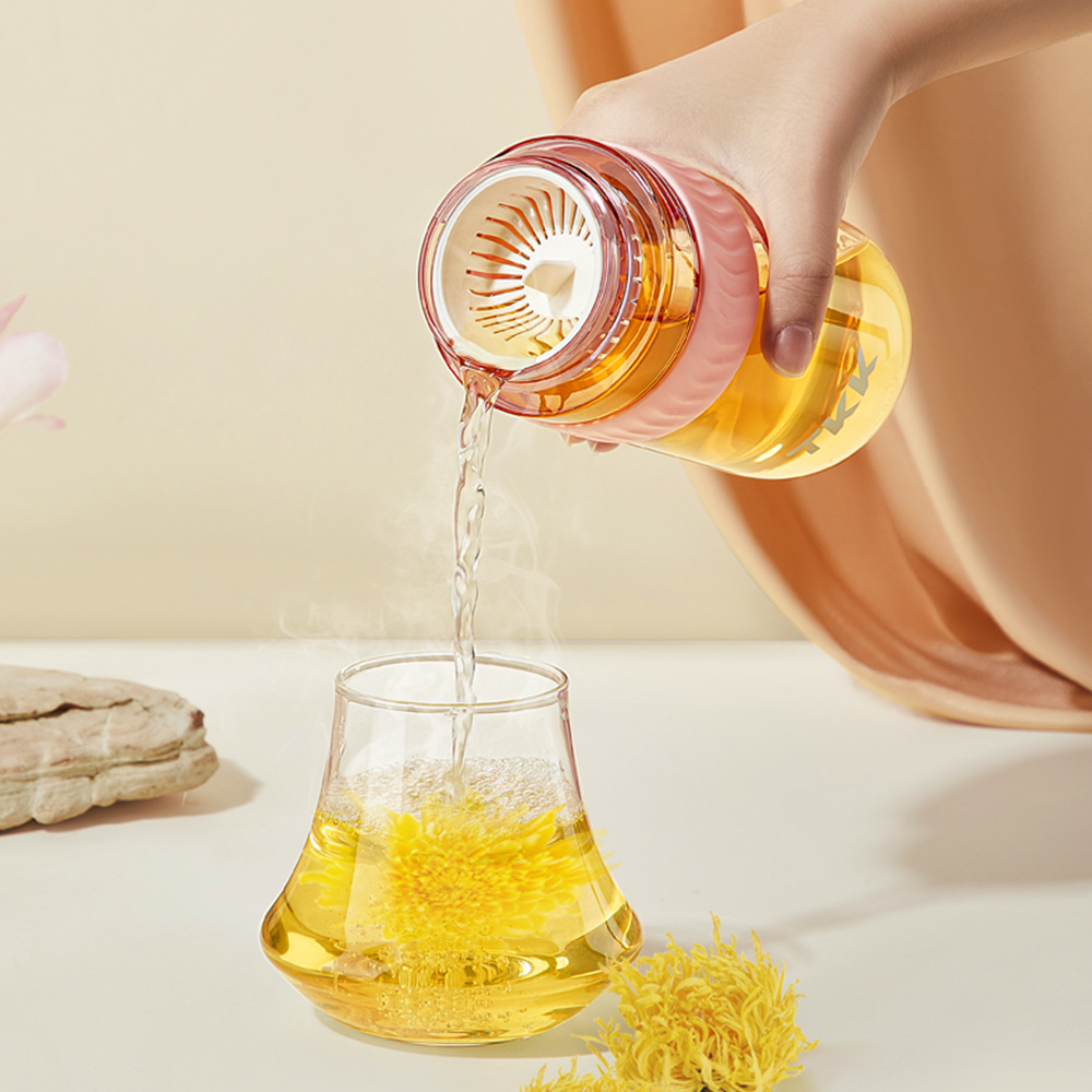 【TKK】美國進口Tritan克洛伊系列隨手杯 手提式 運動水壺550ML(直飲口設計)-青海藍, , large