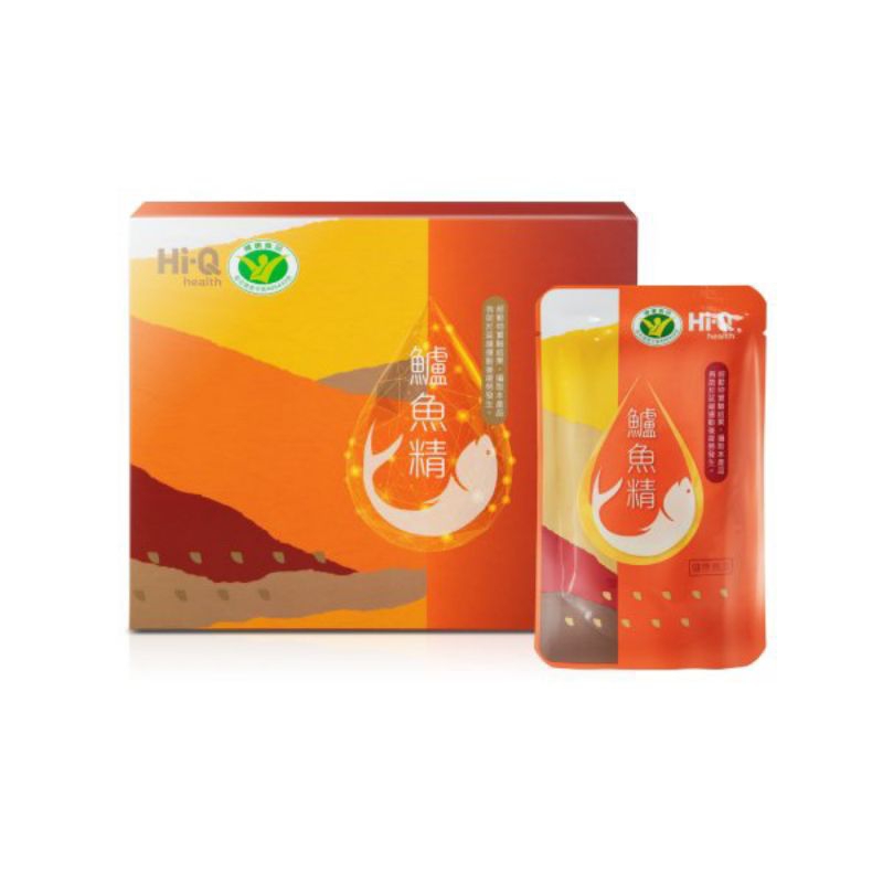 [佑全保健藥妝]Hi-Q褐藻醣膠鱸魚精5包/盒(健字), , large