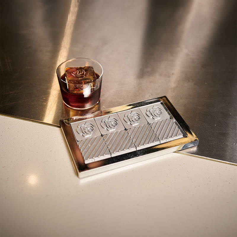 [巴果果]玫瑰造型冰盤 造型冰塊模具 飲品裝飾 派對必備SAPB-02-01, , large