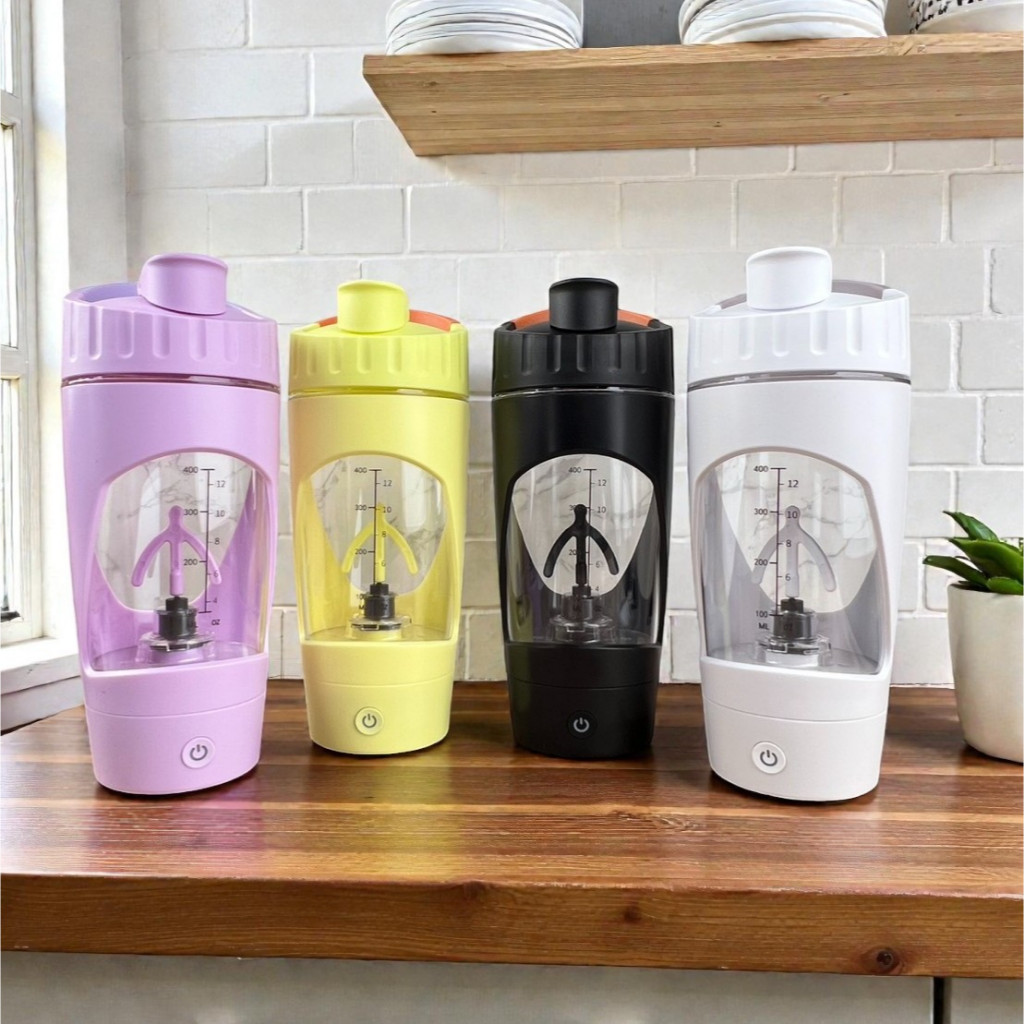 Electric Self-Stirring Protein Shaker Bottle