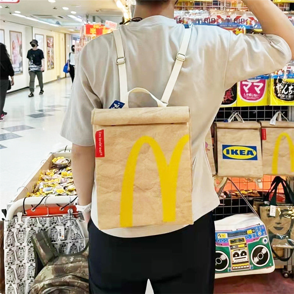 【McDonald&rsquo;s Bag】I&rsquo;m lovin&rsquo; it &mdash; Attention all McDonald&rsquo;s fans! Carry it with you when you go grab some fries or a burger!, , large