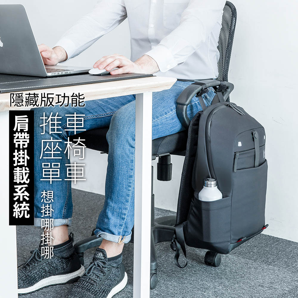 【Niche 樂奇】城市旅人巨爵座旅行後背包 N-19203 電腦包 手機包 3件組, , large