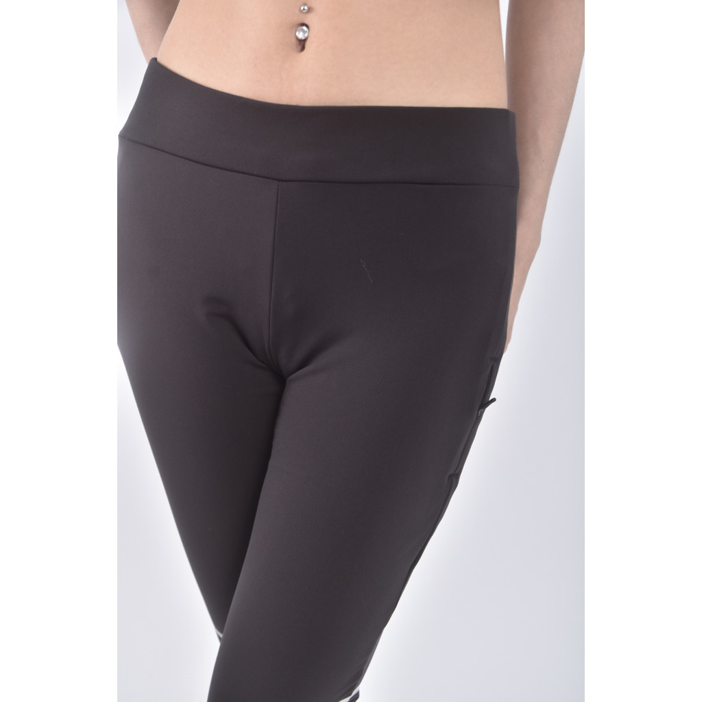 (S) decathlon運動質感瑜珈黑色長褲二手衣, , large
